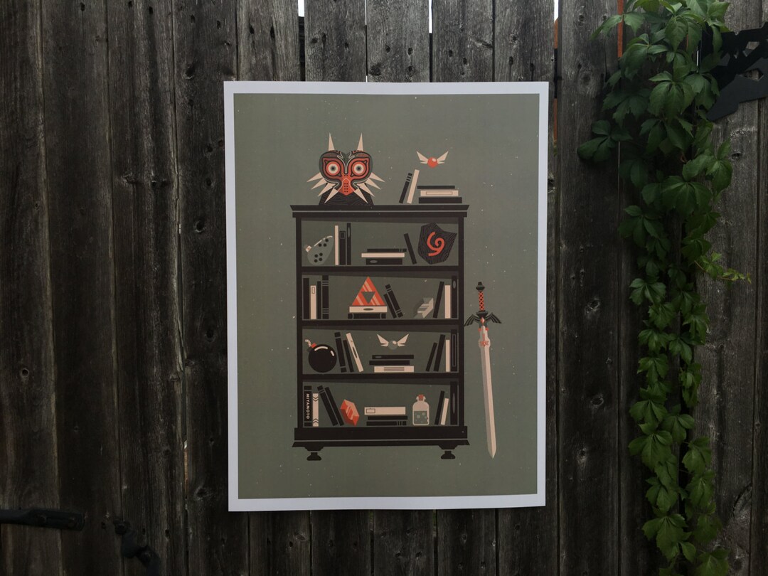 Zelda Shelf 18x24 Etsy