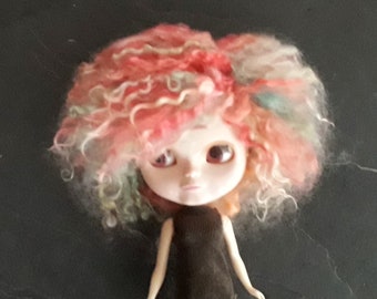 Doll Wig in Medium Length Teaswater Locks Draggons wood