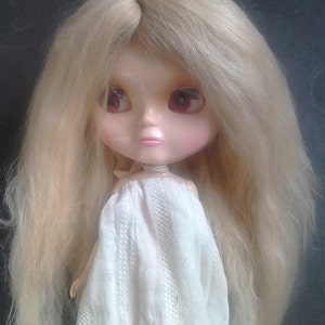 Suri Alpaca Light Blonde Doll Wigs image 1