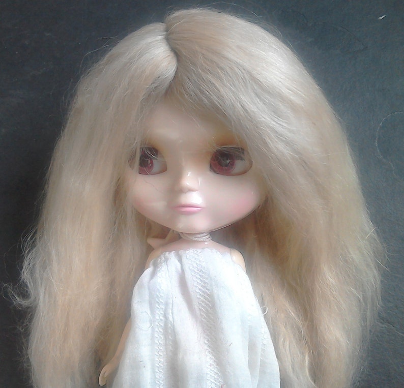 Suri Alpaca Light Blonde Doll Wigs image 3