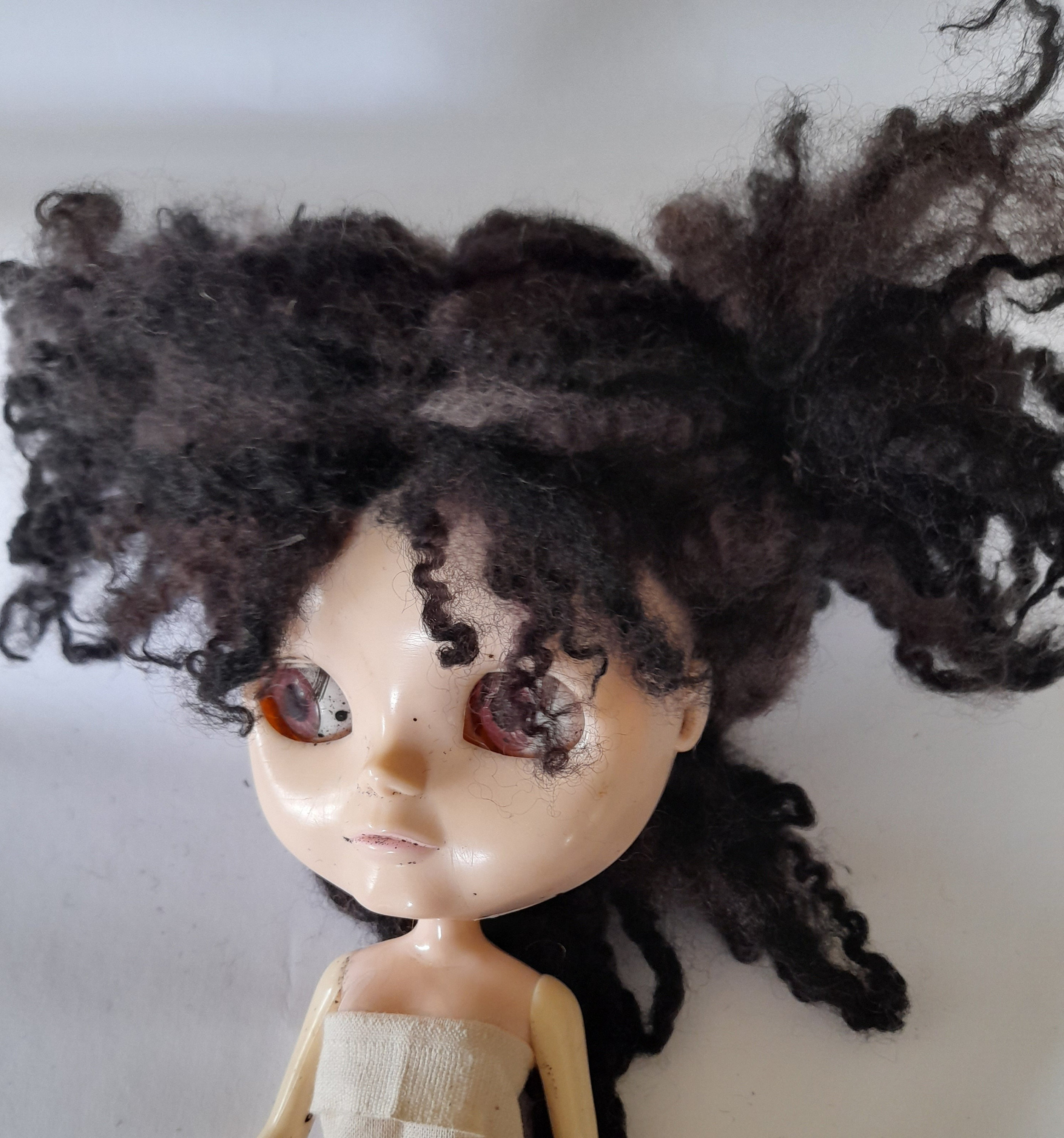 Brown hair blythe doll - Etsy 日本