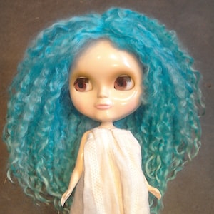 Doll Wig in Ultramarine Teaswater Locks