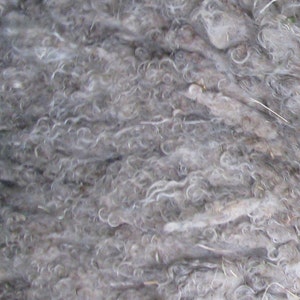 Mohair Raw (ungewaschene) zum Spinnen und Basteln 200g