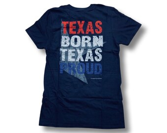 Texas Born Texas Proud T-Shirt & Sticker Set - ITEM# TS3065