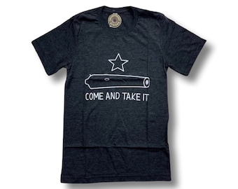 Come And Take It t-shirt & Sticker set - ITEM# TS3095