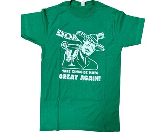 Cinco De Mayo T-Shirt Novelty Drinking Design