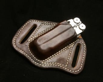 Open Top Canted Pancake Multi-Tool Sheath