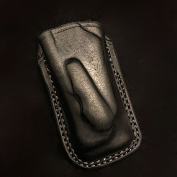 Custom Leather Open Top Case/Sheath for the Leatherman MUT