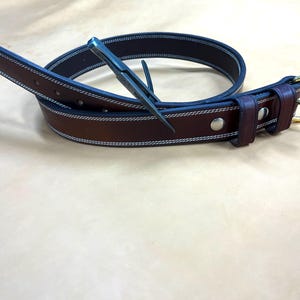 Nays Custom leather belt