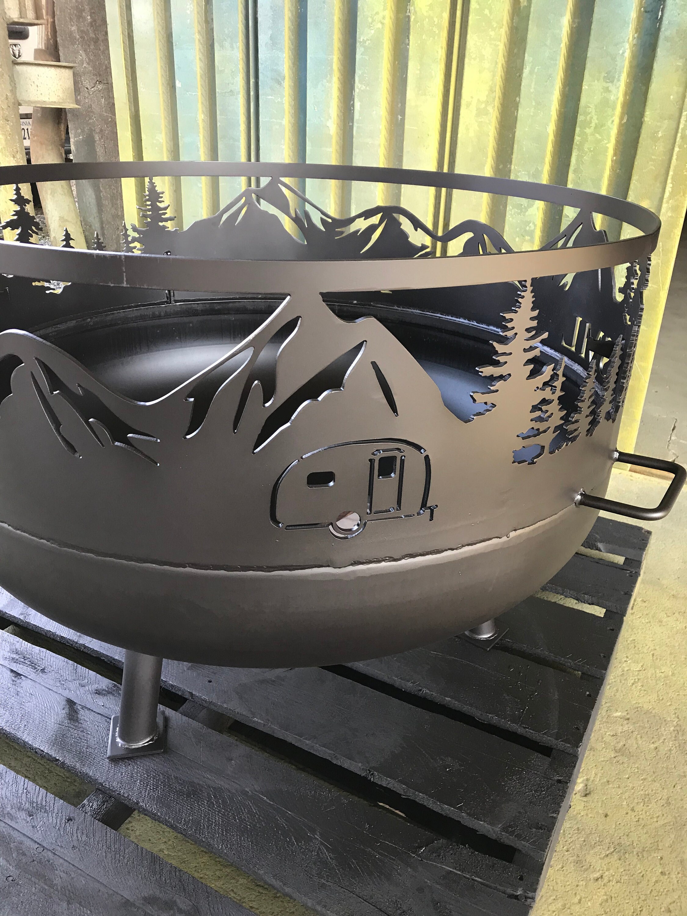 36 Snow Capped Mountain Theme Custom Personalized Fire Etsy