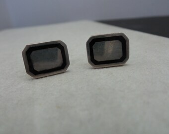 Art Deco Sterling Cuff Links