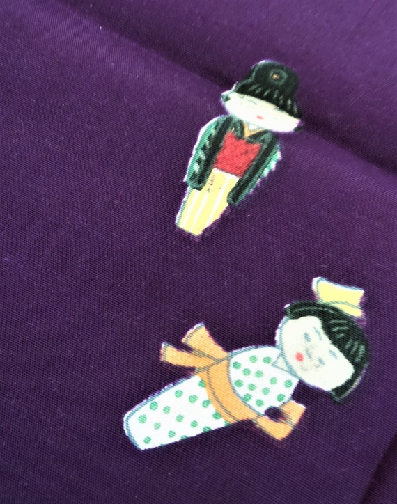 Asian Silk Screen Scarf - image 2