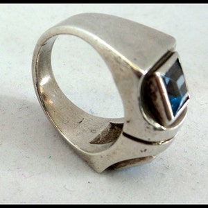 Sterling Topaz Ring image 4