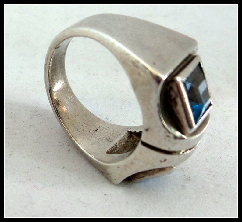 Sterling Topaz Ring image 4