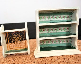 Dollhouse Bookcase and Shelf