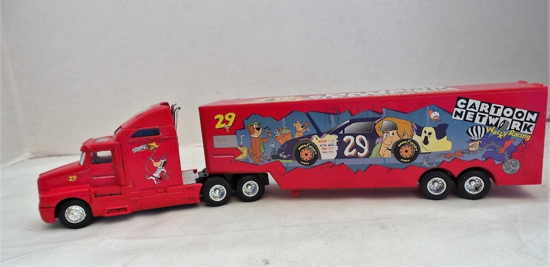 Toy Cartoon Network Truck,Standard Oil Kersosene Horse Drawn Tanker and Hotwheel Truck