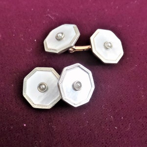 Vintage  Art Deco Mens Cufflinks