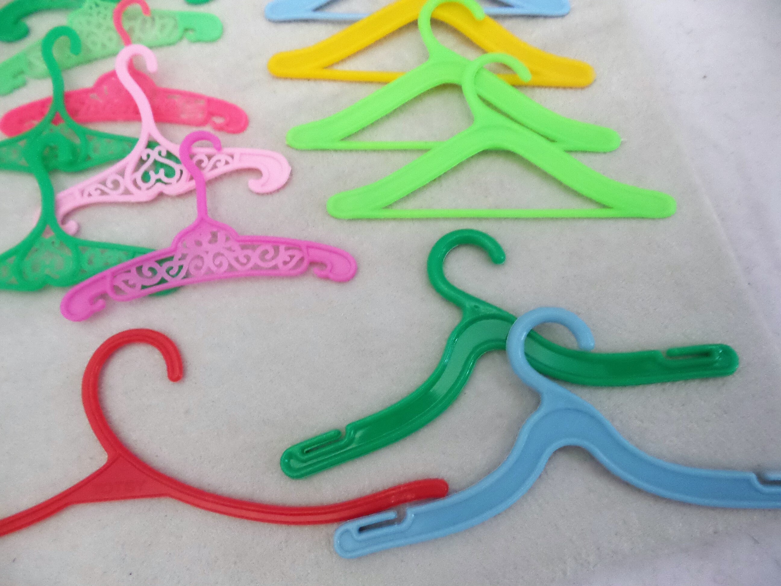 Lot of Vintage Barbie Doll Clothes Hangers Etsy