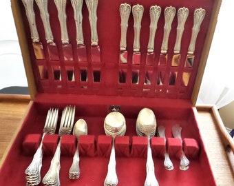 Sterling Reed and Barton Flatware Set Devon 1911 Pattern