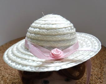 Vintage Straw Doll Hat