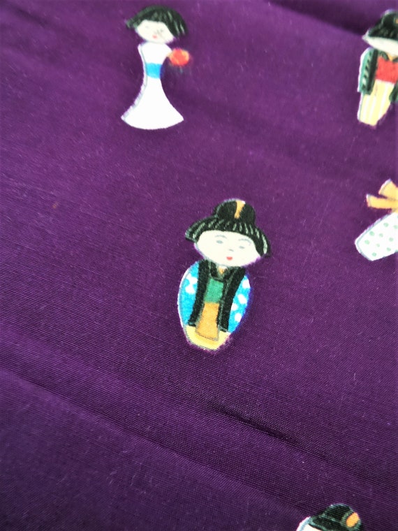 Asian Silk Screen Scarf - image 7