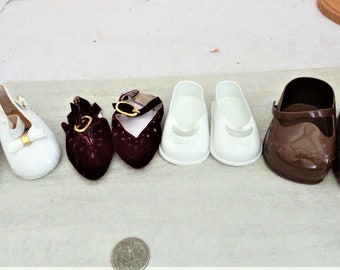 Doll Shoes Vintage Lot
