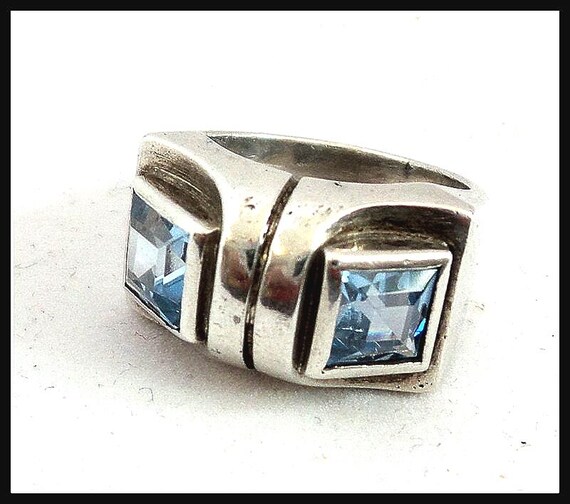 Sterling Topaz Ring