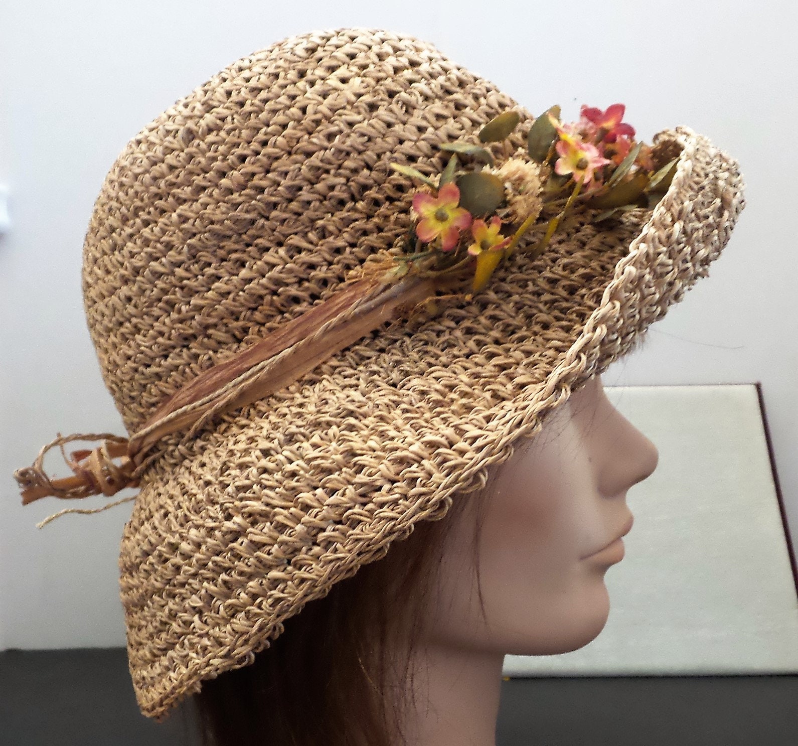 Vintage Cappelli Straw Hat Vintage Italian Straw Hat - Raleigh Vintage main image 2