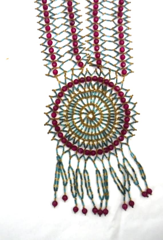 Necklace Handmade Beaded Ooak