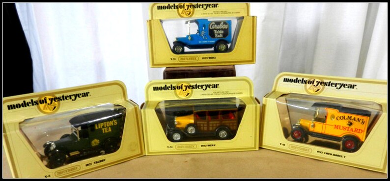 Vintage Matchbox Models of Yesteryear