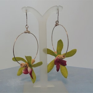 Vintage Hoop Earrings from Hawaii