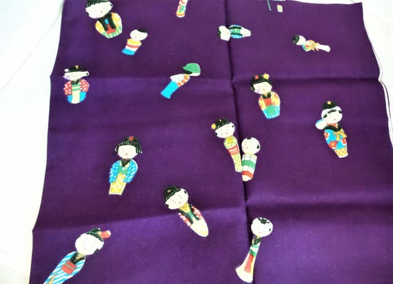 Asian Silk Screen Scarf - image 4