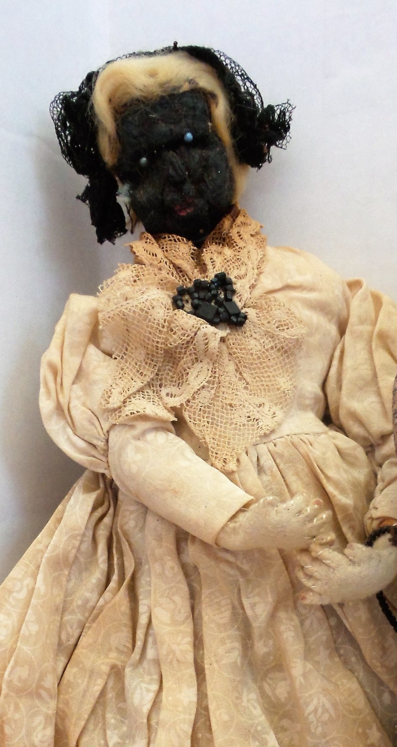 Folkart Dried Apple Face Dolls Etsy