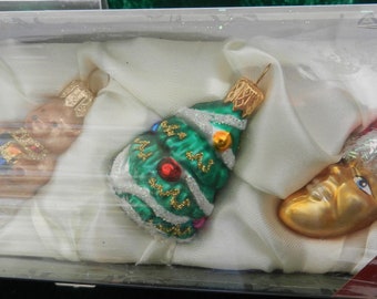 Christmas Glass Ornaments from Poland