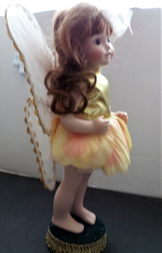 Vintage Tulip Fairy Doll by Artist Thelma Resch - Etsy