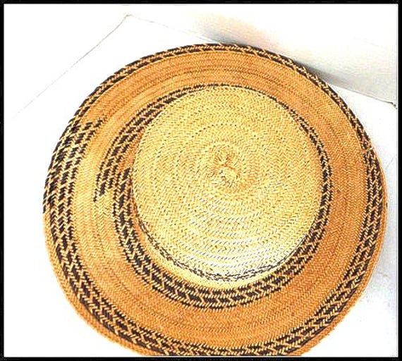 Vintage Straw Boater Hat - image 2