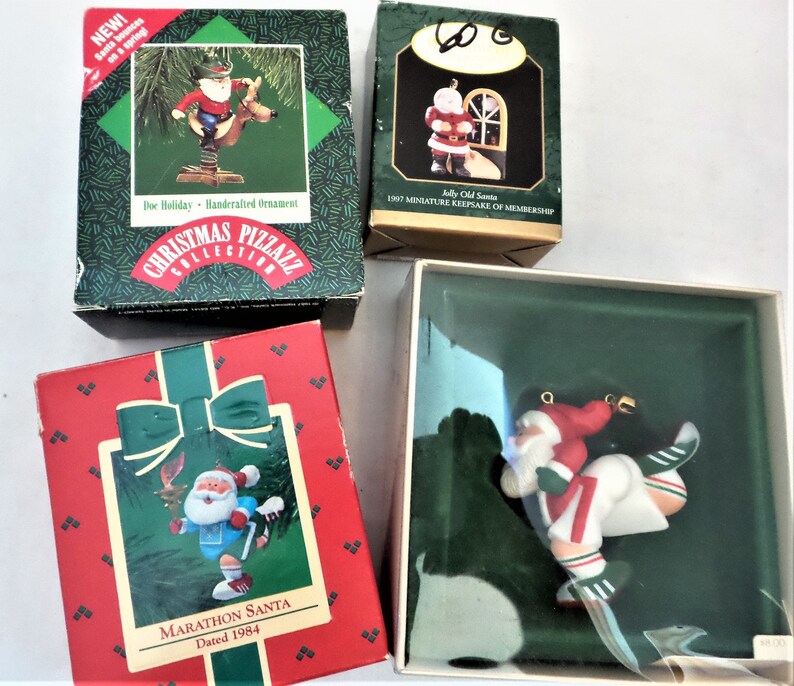 Hallmark Collectible Ornaments Set of 4 Etsy