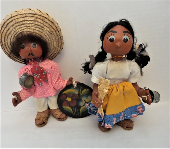 vintage mexican dolls