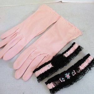 Vintage Ladies Gloves and Garters
