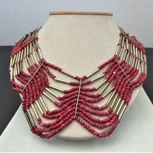 Necklace Vintage Ethnic Beaded Necklace