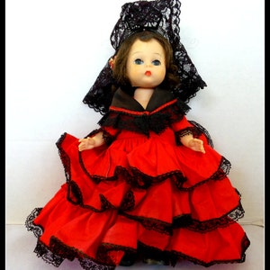 Madame Alexander Spanish Bent Knee Walker Doll image 2
