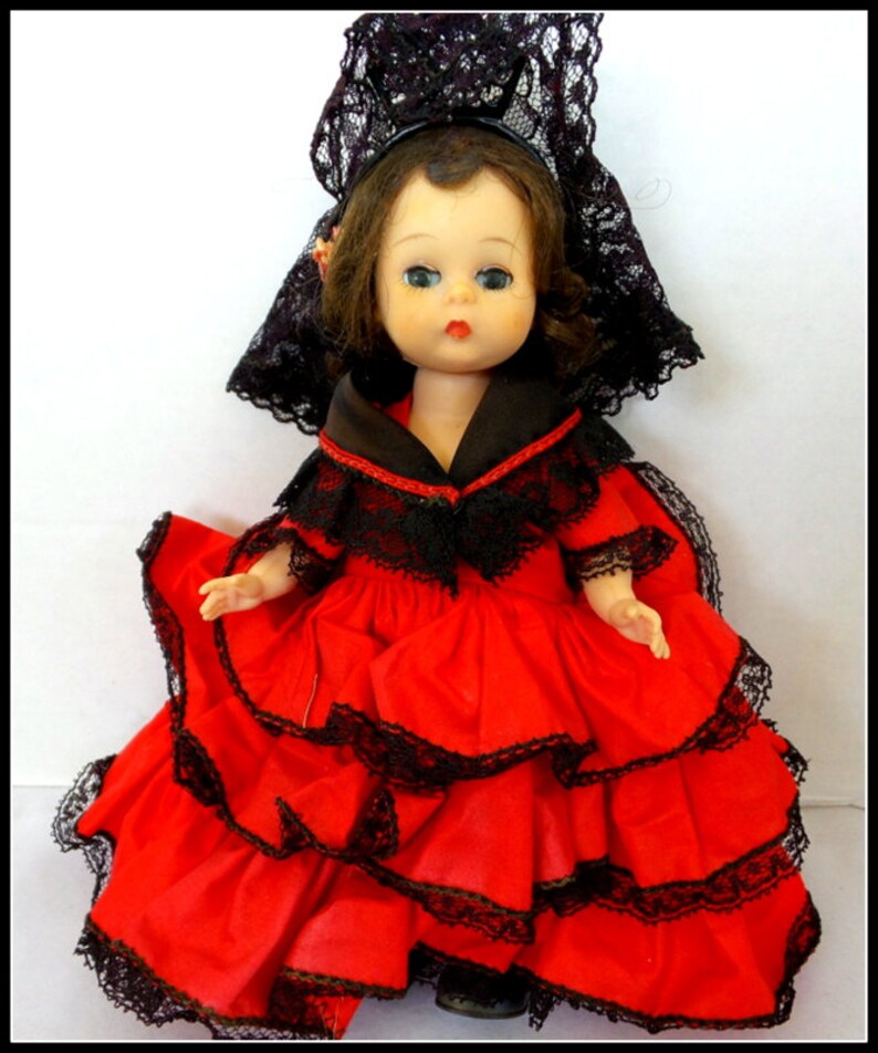 Madame Alexander Spanish Bent Knee Walker Doll image 1