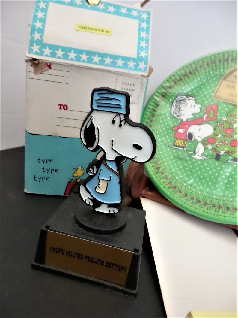 A Lot of Snoopy Collectibles Etsy