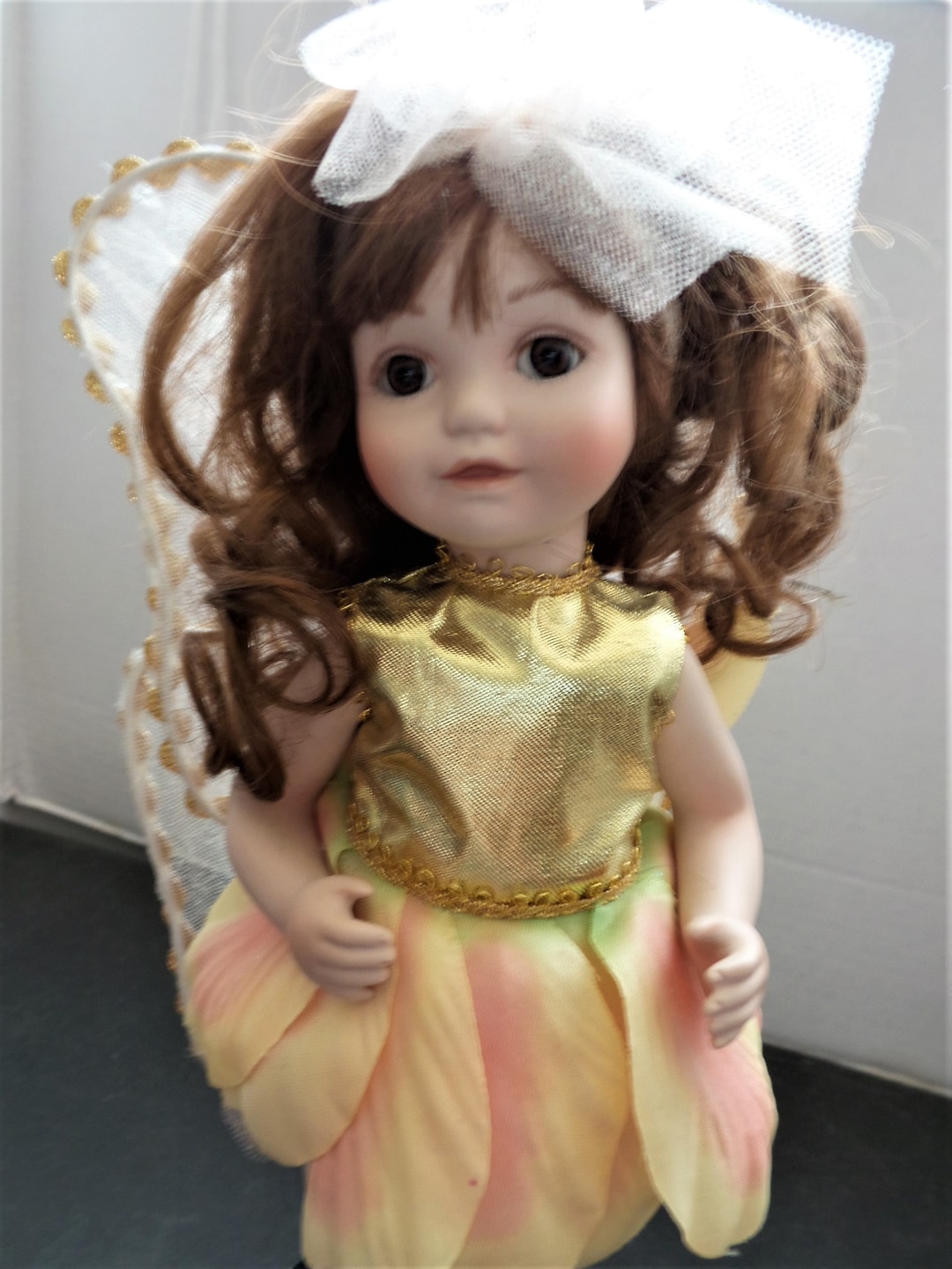 Vintage Tulip Fairy Doll by Artist Thelma Resch - Etsy