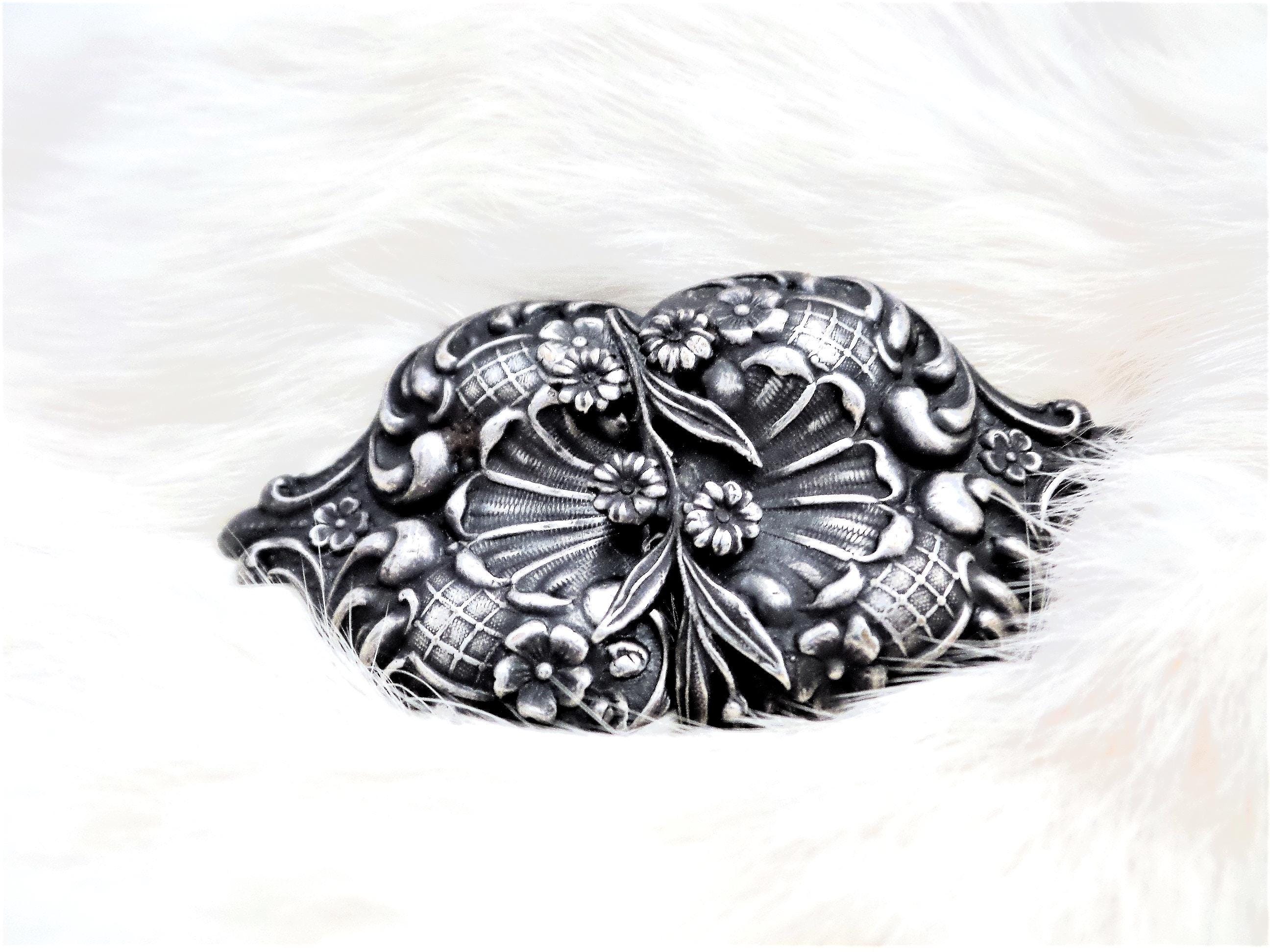 Vintage Art Deco F.N. Co. Fishel Nessler Frenchl Paste Sash Buckle Scarf Accent il_fullxfull.1179161767_h0vj.jpg main image 2