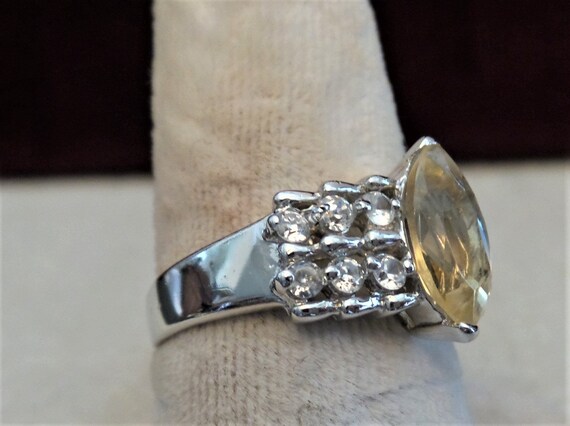 Ring Vintage Statement Ring - image 3