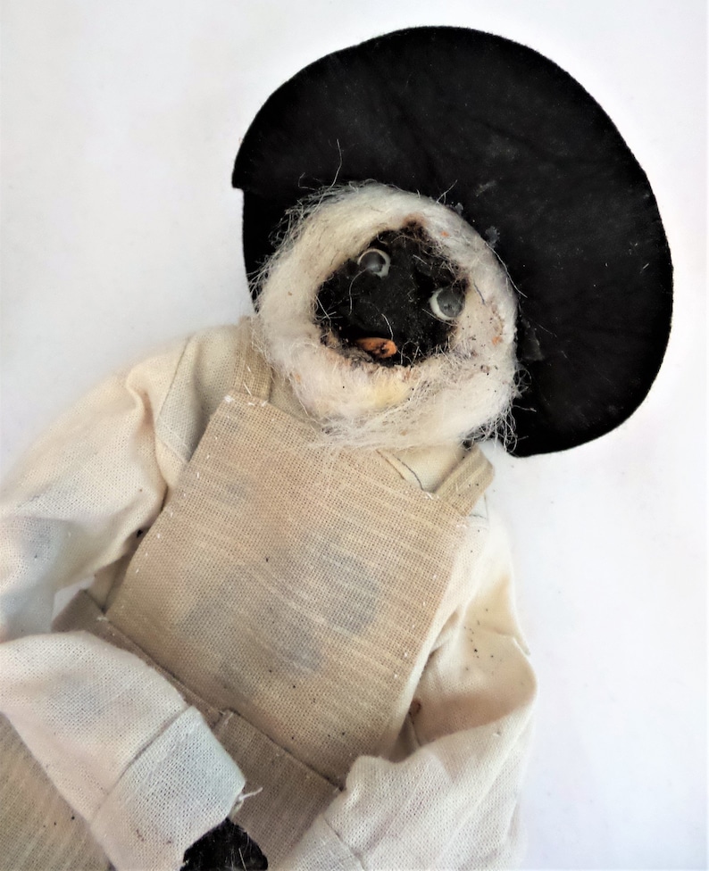 Folkart Dried Apple Face Dolls Etsy