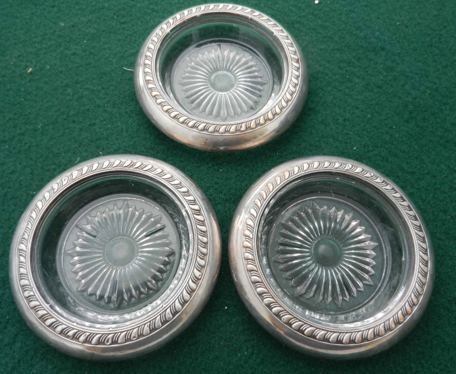 Coasters Sterling Silver Etsy