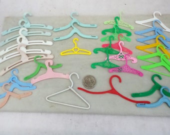 Doll Dress Hangers Assorted Lot Vintage