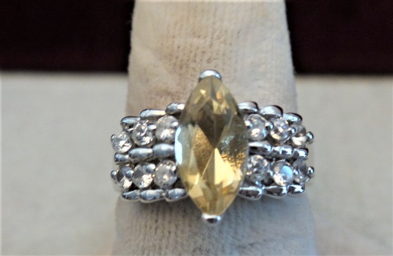 Ring Vintage Statement Ring - image 2